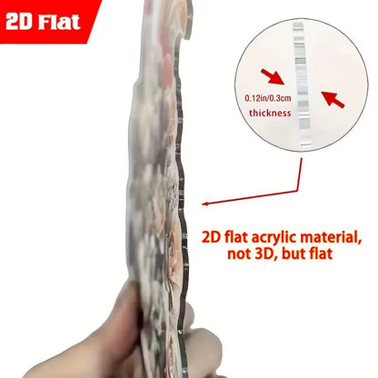 Cupid and Rose Heart Ornament