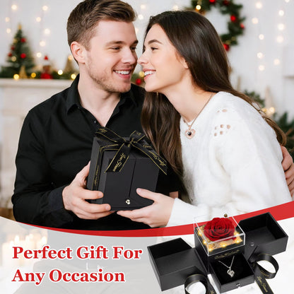 Heart-Shaped Crystal Rose Tree