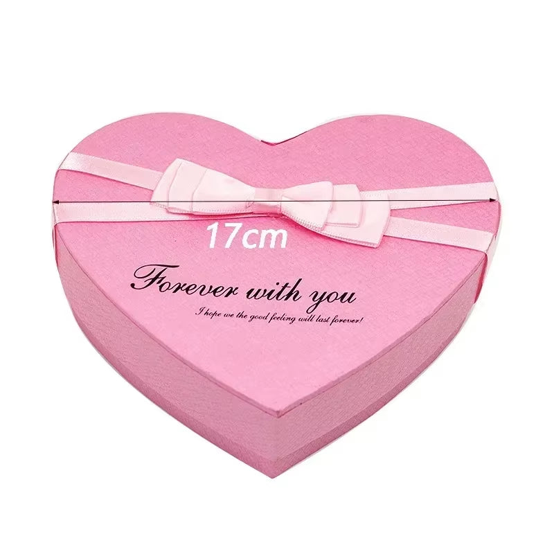Heart-Shaped Soap Rose Bear Gift Box