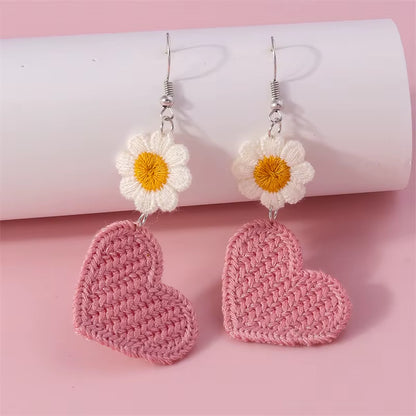 Romantic Red Heart Earrings
