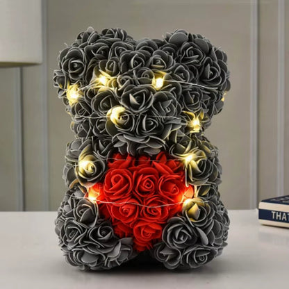  Artificial LED Rose Teddy Bear