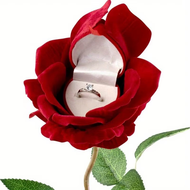 Surprise Rose Ring Storage Box