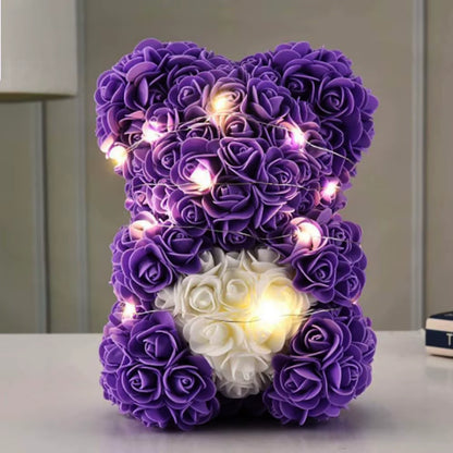  Artificial LED Rose Teddy Bear