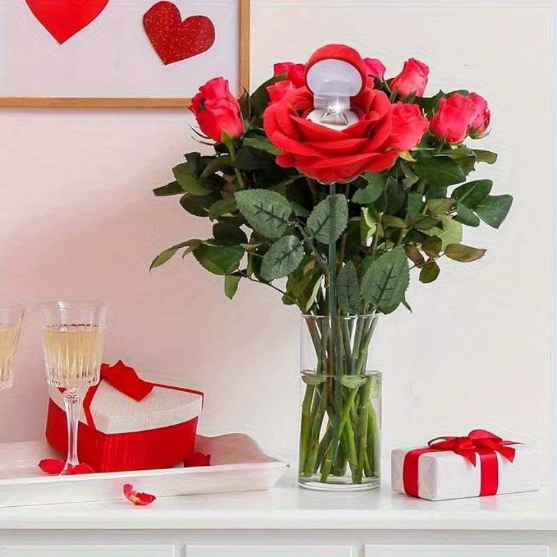 Surprise Rose Ring Storage Box