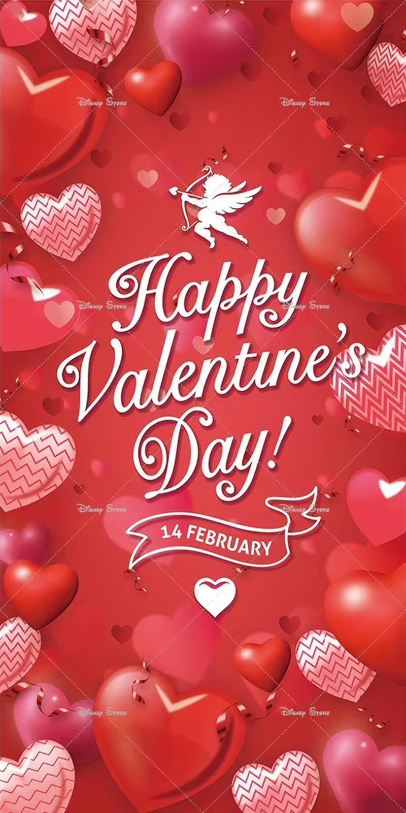 Valentine Door Cover with Red Roses